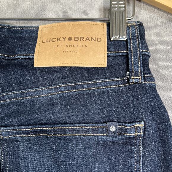 Lucky Brand Jeans 8/29 Dark Wash Blue Lolita Skinny Low Rise Ankle 25" Inseam - Picture 4 of 11